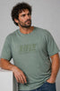 T-SHIRT UOMO RIFLE TAGLIE OVER GIROCOLLO STAMPA LOGO COTONE ART. ORFT600