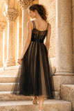 Vestito Claudia gil in tulle doppiato elegante cerimonia fusciacca