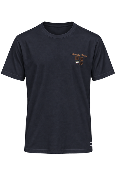 T-SHIRT UOMO SAI AMBROSINI GIROCOLLO LOGO MANICA CORTA COTONE ART. ARI6TS011568U