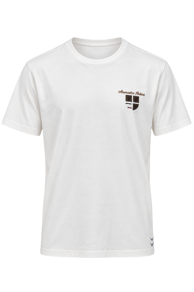 T-SHIRT UOMO SAI AMBROSINI GIROCOLLO LOGO MANICA CORTA COTONE ART. ARI6TS011568U