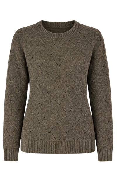 MAGLIONE DONNA SEASONS OF GRACE GIROCOLLO LAVORATO LUREX ART. 337