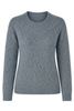 MAGLIONE DONNA SEASONS OF GRACE GIROCOLLO LAVORATO LUREX ART. 337