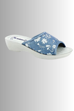 inblu Pantofole Ciabatte SANITARIE Donna MOD. PL-51 Azzurro