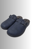 CIABATTA PANTOFOLA UOMO RAGAZZO CLASSICA PELLE FIBBIA MARCA INBLU ART. BG33