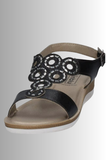 inblu Sandali con Motivo A Cerchi E Strass, Donna art BV00028