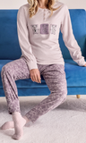 PIGIAMA DONNA INFIORE MICROCORAL SERAFINO ART. HPB652846