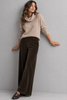 PANTALONE DONNA PERLA VELLUTO PALAZZO ELASTICO ART. MANUELA 26622