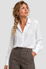 CAMICIA DONNA GRIFFAI MANICA LUNGA A SBUFFO BOTTONI GEORGETTE ART. DGF7584
