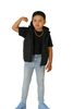 JEANS RAGAZZO SLIM ZIP BOTTONE TASCHE MARCA LOSAN ART.21F-9005AL