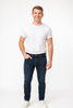 JEANS UOMO ZIP BOTTONE CINQUE TASCHE REGOLARE SCURO MARCA HOLIDAY ART. NOA