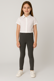 LEGGINGS RAGAZZA ELASTICO REGOLABILE TASCHE FELPATO MARCA LOSAN ART. LJBAP0601_23003.