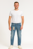 JEANS UOMO ZIP BOTTONE SCHIARITO MARCA INCOR ART.BRONZO