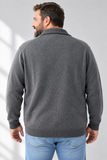 Cardigan grigio melange, vista posteriore-3.png