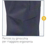 PANTALONE UOMO LAVORO PROFESSIONALE ELASTICO IN VITA SIGGI GLASGOW 09PA0821