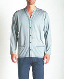 PIGIAMA UOMO RAGAZZO PURO COTONE APERTO FANTASIA ELEGANTE MARCA BIP BIP ART.2502
