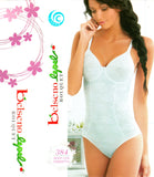 BODY DONNA ELASTICIZZATO CONTENITIVO PIZZO FERRETTO MARCA LEPEL ART.384