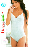 BODY DONNA ELASTICIZZATO CONTENITIVO PIZZO FERRETTO MARCA LEPEL ART.384