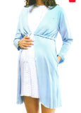 VESTAGLIA DONNA RAGAZZA PREMAMAN ATTESA PARTO MARCA PRIMA ROSA ART.V023