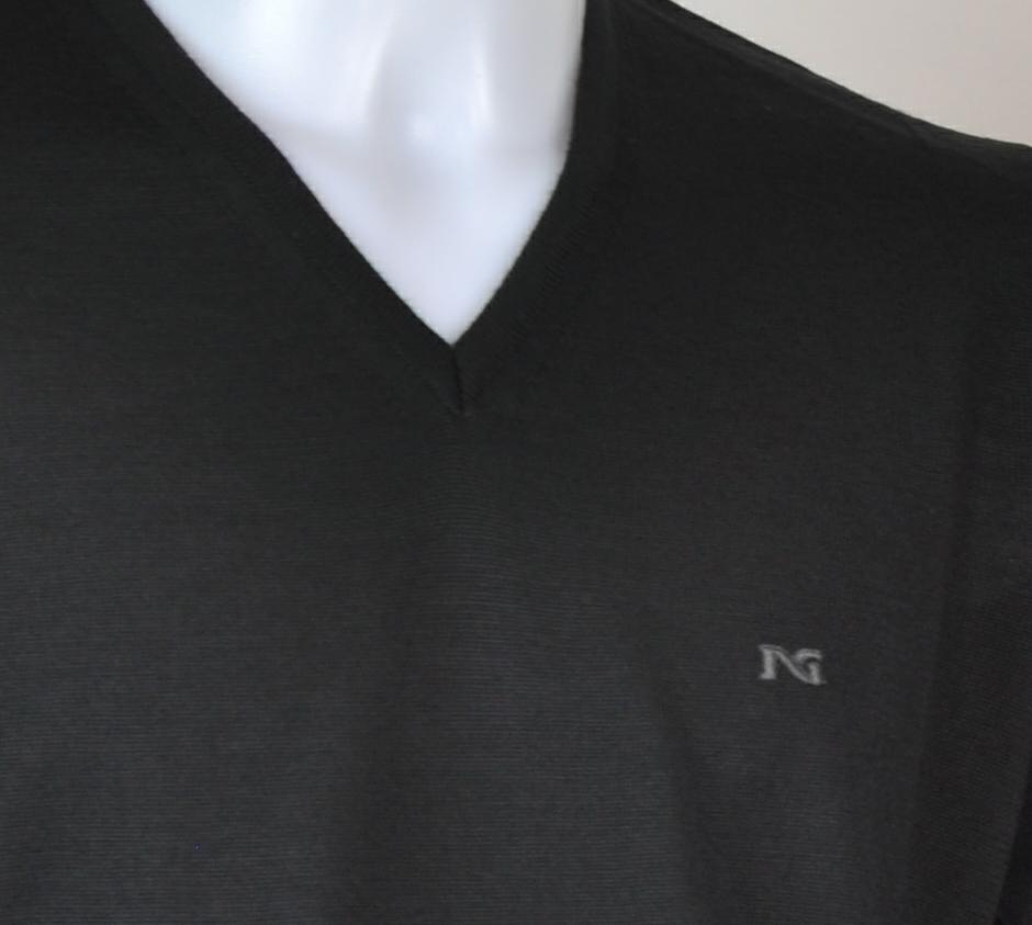 MAGLIONE UOMO NERO GIARDINI ART. 70310