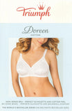 REGGISENO CLASSICO MODELLANTE SPALLA LARGA COPPA RICAMO MARCA TRIUMPH ART.DOREEN+COTTON01 N