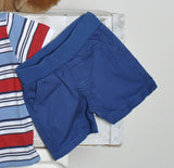 COMPLETO NEONATO POLO FANTASIA RIGHE PANTALONCINI MIX'N MATCH ARNETTA ART. 70056S