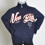 FELPA BAMBINO SPORT TASCHE ZIP STAMPA NEW YORK MARCA MIX'N MATCH ARNETTA ART. 72070