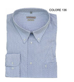 CAMICIA CONFORMATA UOMO COTONE BUTTON DOWN TASCHINO CORONA ART. PUYOL S ML CONF