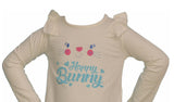 MAGLIA NEONATA BABY GIROCOLLO MANICA LUNGA ROUGE STAMPA MIX'N MATCH ART.72347