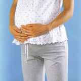 PIGIAMA DONNA RAGAZZA PREMAMAN NASCITA ATTESA COTONE PRIMA ROSA ART. P876