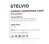 CAMICE PROFESSIONALE BIANCO LAVORO INDUSTRIA UOMO RAGAZZO MARCA SIGGI ART. STELVIO