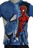 PIGIAMA CORTO BAMBINO COTONE SPIDERMAN UOMO RAGNO MARVEL ARNETTA ART. 46300 10