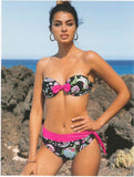 COSTUME BIKINI DONNA MARE COPPA B FANTASIA FLOREALE YSABEL MORA ART.81206