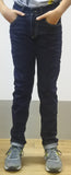 JEANS UOMO RAGAZZO REGULAR FIT VITA NORMALE ZIP MARCA X-CAPE ART.ETHAN WN