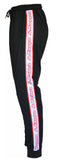 PANTALONE TUTA UOMO RAGAZZO BANDE LATERALI TASCHE REGULAR FIT COULISSE KAPPA ART. 304M5W