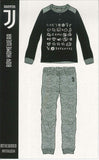 PIGIAMA BAMBINO TERMO COTONE SERAFINO STAMPA SQUADRA JUVENTUS ART.JU16060