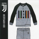 PIGIAMA BAMBINO COTONE POLSINI STAMPA LOGO SQUADRA JUVENTUS ART. JU16065