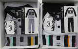 PIGIAMA BAMBINO COTONE POLSINI STAMPA LOGO SQUADRA JUVENTUS ART. JU16065
