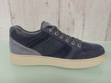 SCARPA UOMO RAGAZZO SNEAKERS PELLE SCAMOSCIATA STRINGHE NERO GIARDINI ART.E001563U