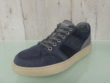 SCARPA UOMO RAGAZZO SNEAKERS PELLE SCAMOSCIATA STRINGHE NERO GIARDINI ART.E001563U