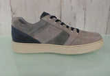 SCARPA UOMO RAGAZZO SNEAKERS PELLE SCAMOSCIATA STRINGHE NERO GIARDINI ART.E001563U
