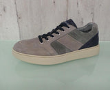 SCARPA UOMO RAGAZZO SNEAKERS PELLE SCAMOSCIATA STRINGHE NERO GIARDINI ART.E001563U