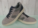 SCARPA UOMO RAGAZZO SNEAKERS PELLE SCAMOSCIATA STRINGHE NERO GIARDINI ART.E001563U