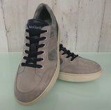 SCARPA UOMO RAGAZZO SNEAKERS PELLE SCAMOSCIATA STRINGHE NERO GIARDINI ART.E001563U