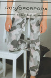 PIGIAMA DONNA RAGAZZA GIROCOLLO PUNTO MILANO CAMOUFLAGE ROSSOPORPORA ART.GIUDITTA