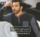 PIGIAMA UOMO RAGAZZO TINTAUNITA SERAFINO TASCHINO MARCA NOTTINGHAM ART.PG32342