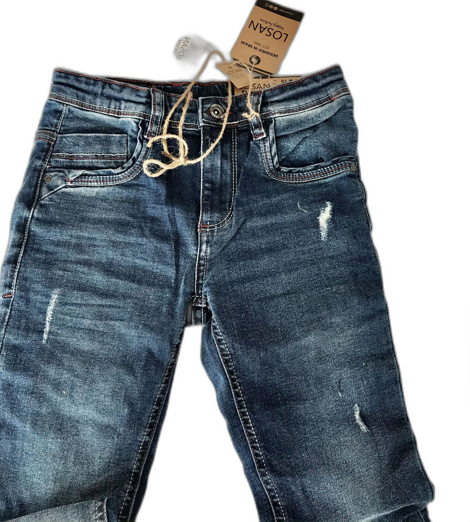 JEANS LOSAN BAMBINO ART 023 9002AL ELASTICIZZATO – Abba MODA