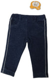 PANTALONE NEONATA VITA REGOLABILE LUREX TASCHE MARCA LOSAN ART.028 6021AL