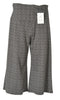 PANTALONE GAUCHO DONNA RAGAZZA FANTASIA PIED DE POULE MARCA EL.MA ART.4895MO