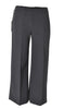 PANTALONE GAUCHO DONNA RAGAZZA TINTA UNITA ZIP ELASTICO MARCA EL.MA ART.1909