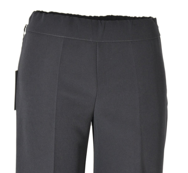 PANTALONE GAUCHO DONNA RAGAZZA TINTA UNITA ZIP ELASTICO MARCA EL.MA ART.1909